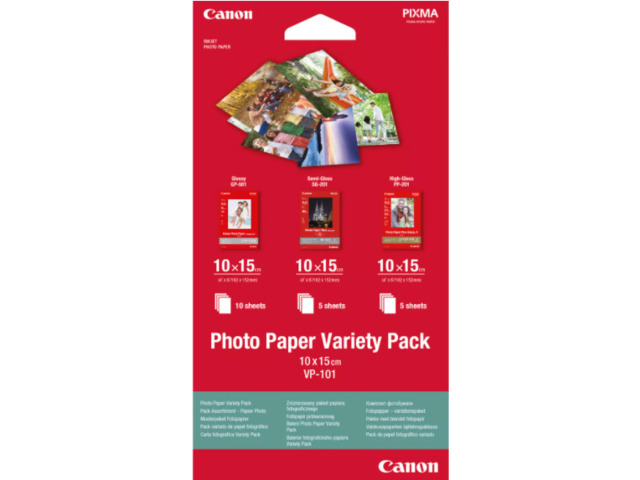 CANON PAPEL VP101 10x15cm 15h
