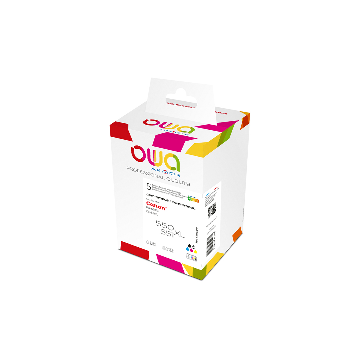 ARMOR PACK PGI550XL 551XL (5)
