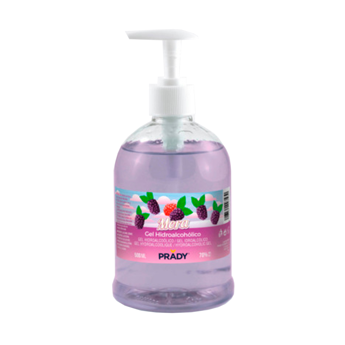 PRADY GEL HIDRO. 500ML MORA