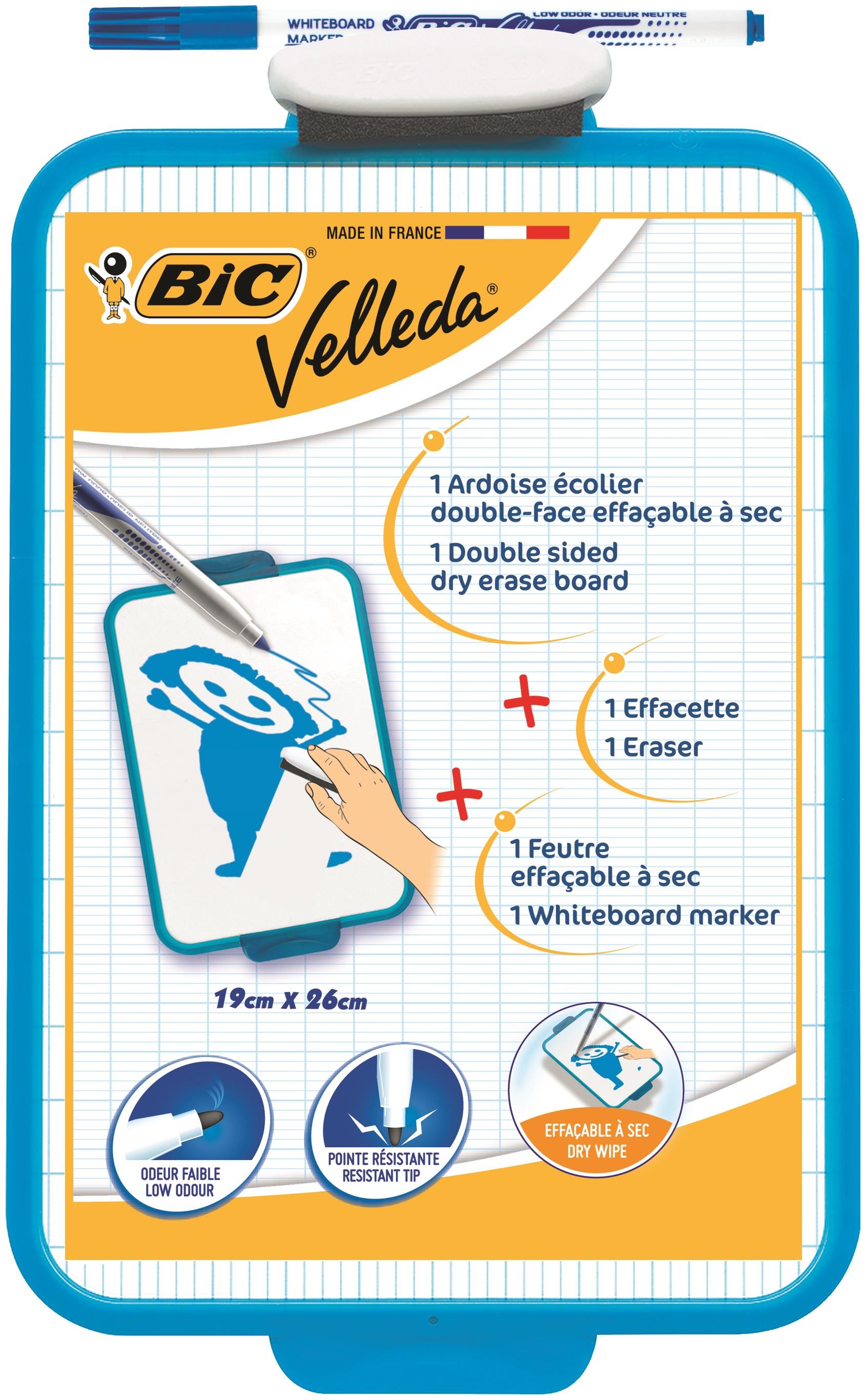 BIC VELLEDA PIZARRA 2 CARAS