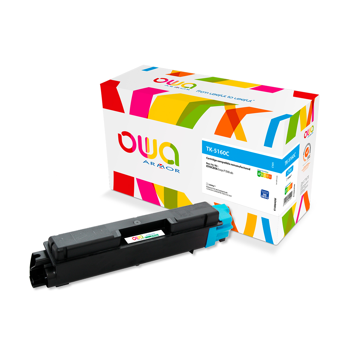 ARMOR TONER CIAN TK5160C