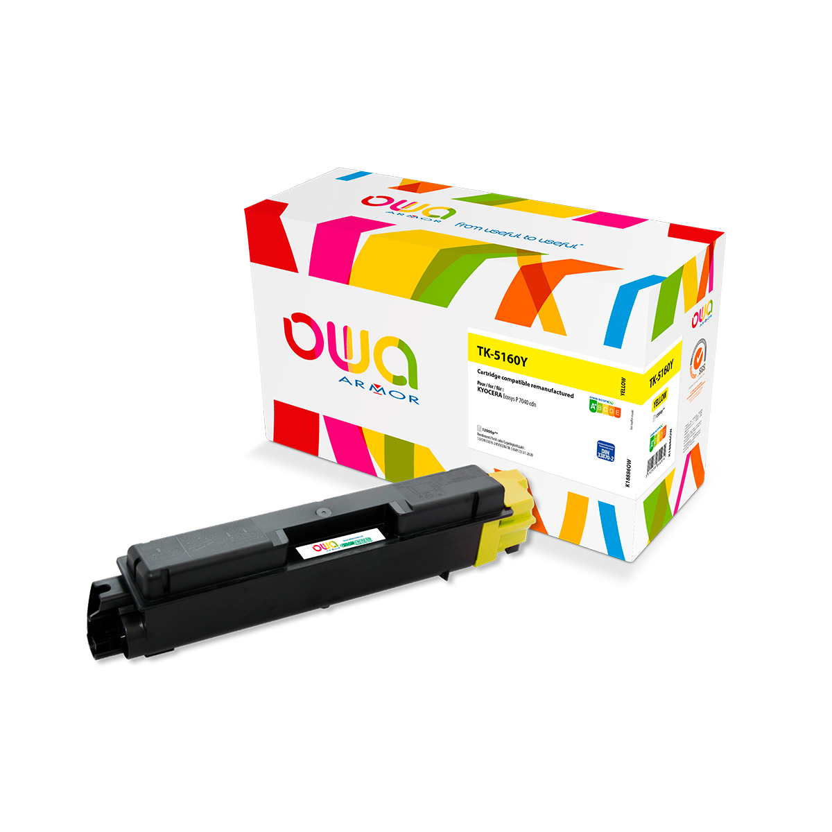 ARMOR TONER AMARILLO TK5160Y
