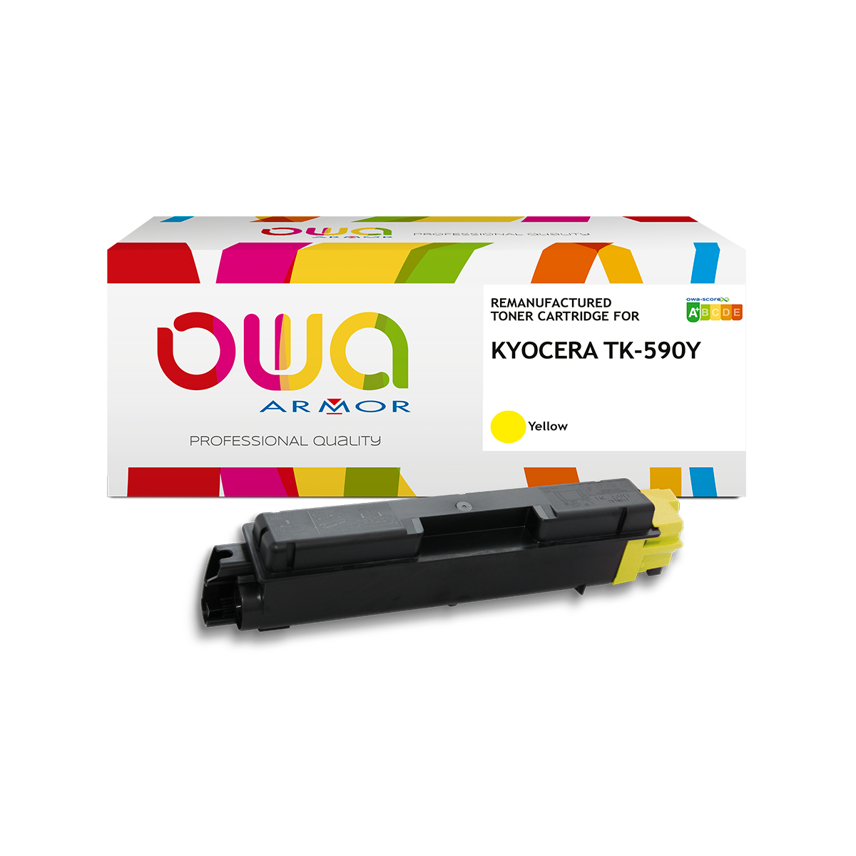 ARMOR TONER AMARILLO TK590Y XL
