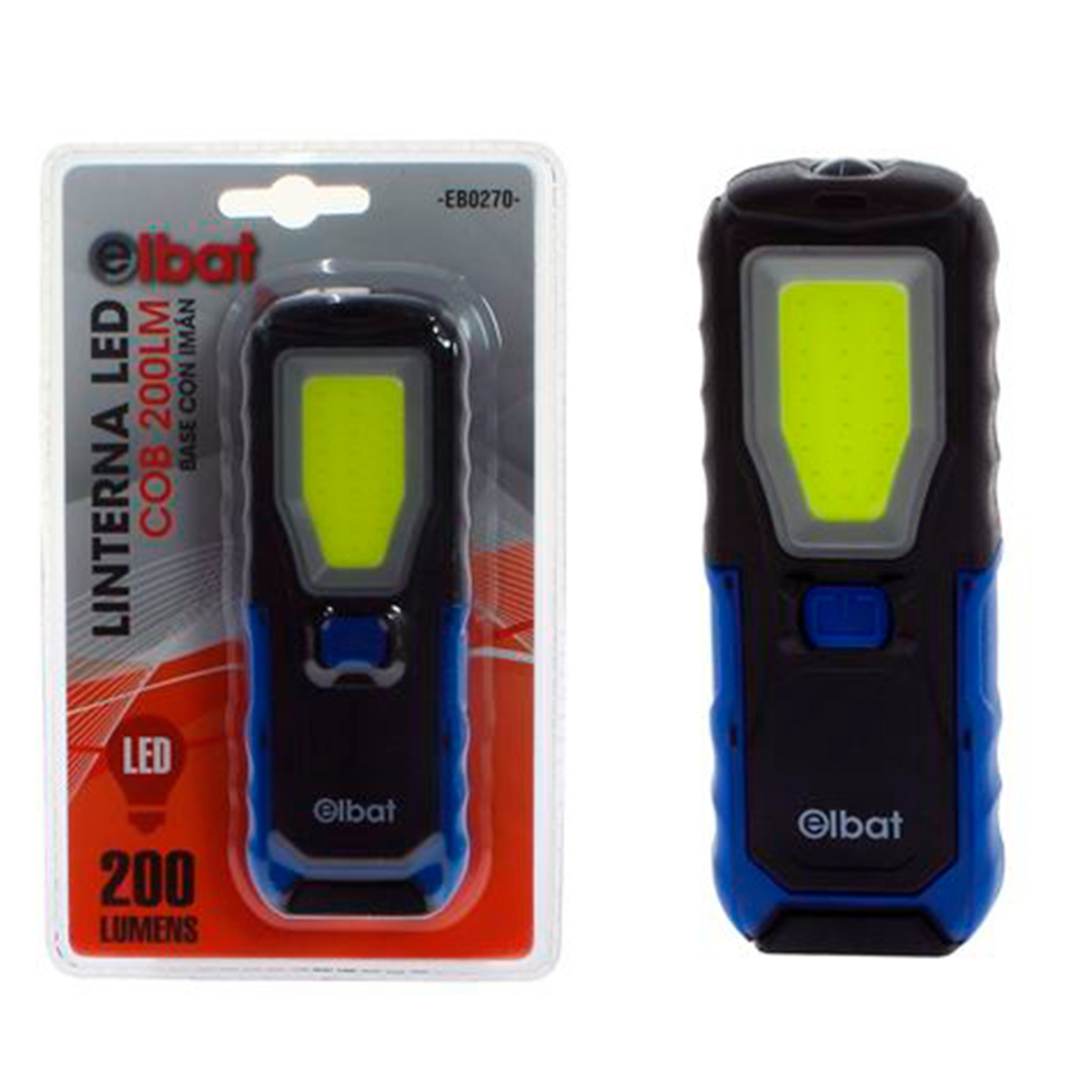 ELBAT LINTERNA LED 200LM