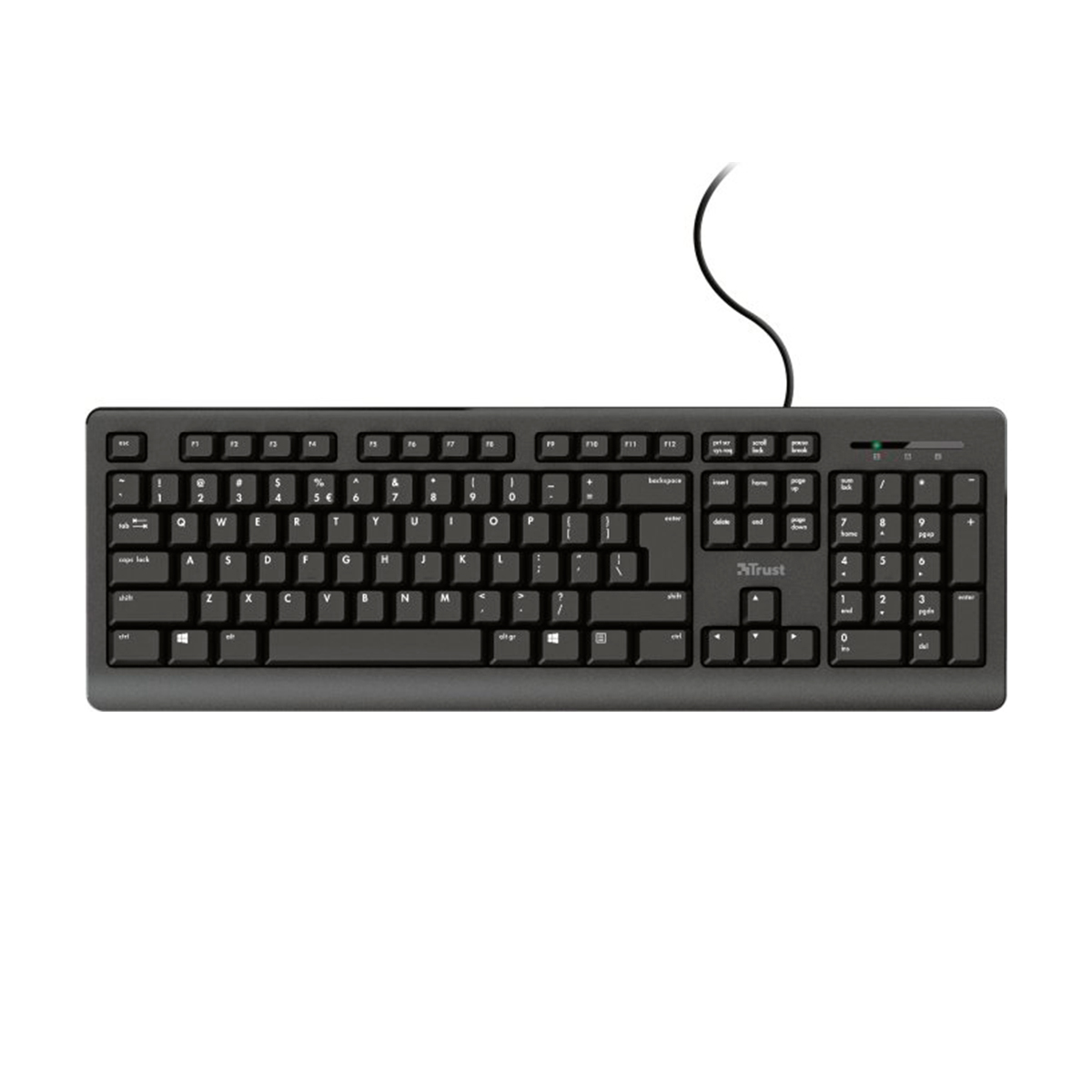 TRUST TECLADO USB 104 TECLAS