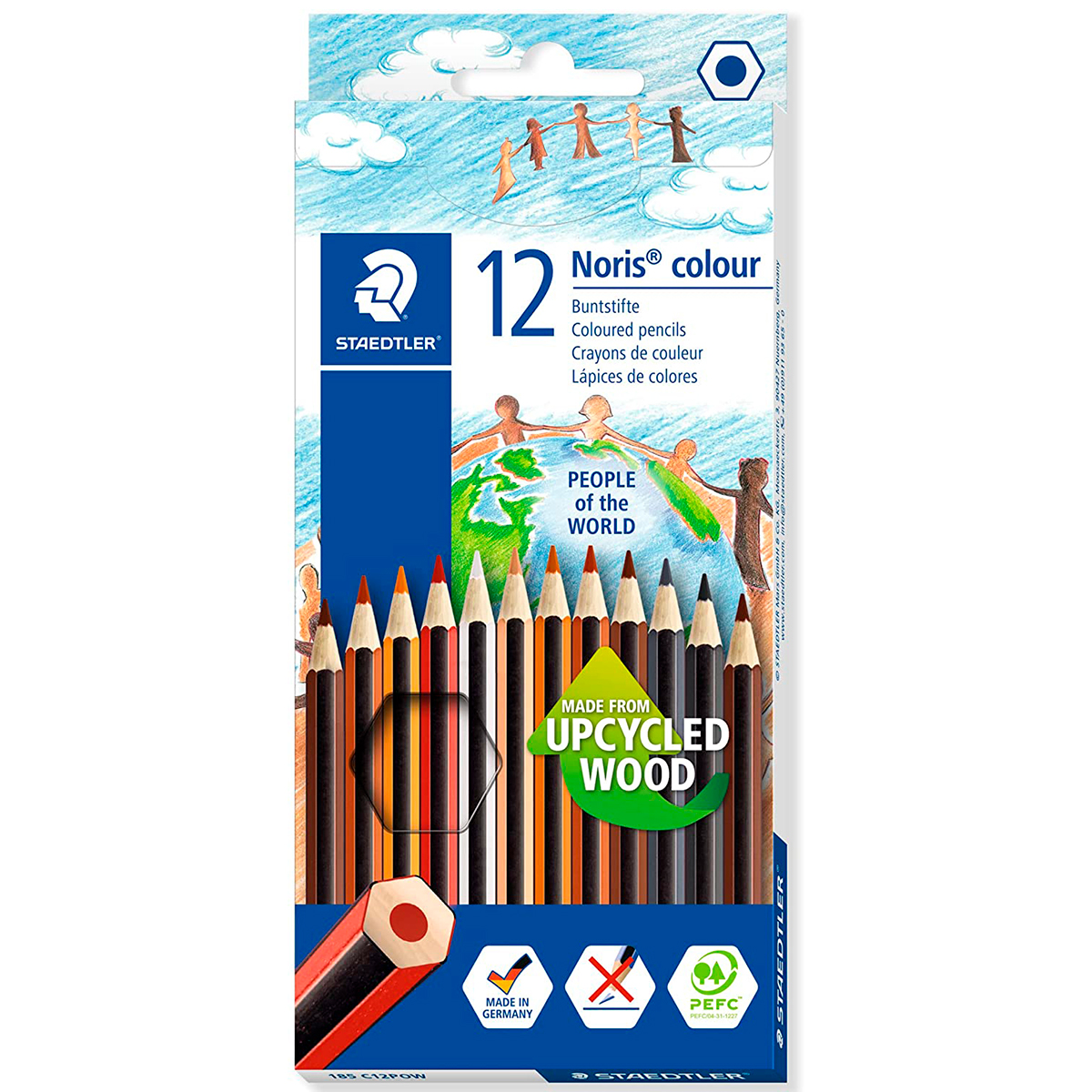 STAEDTLER LAPICES HEXAGON. 12U
