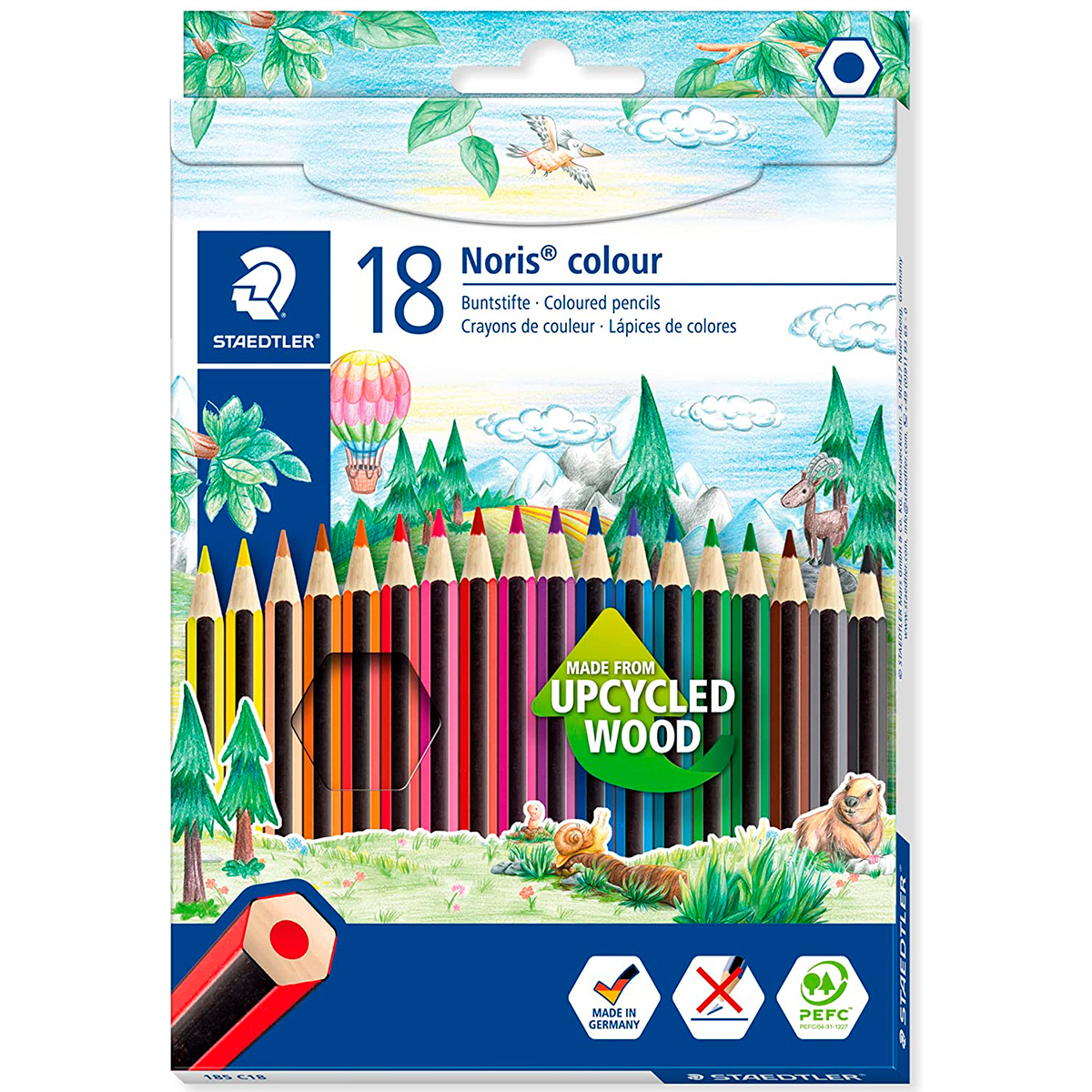 STAEDTLER LAPICES HEXAGON. 18U