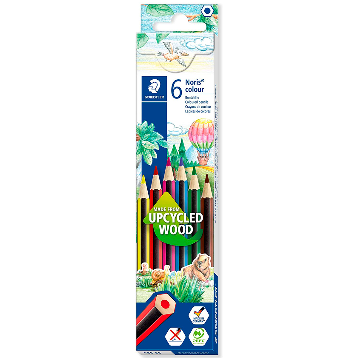 STAEDTLER LAPICES HEXAGON. 6U