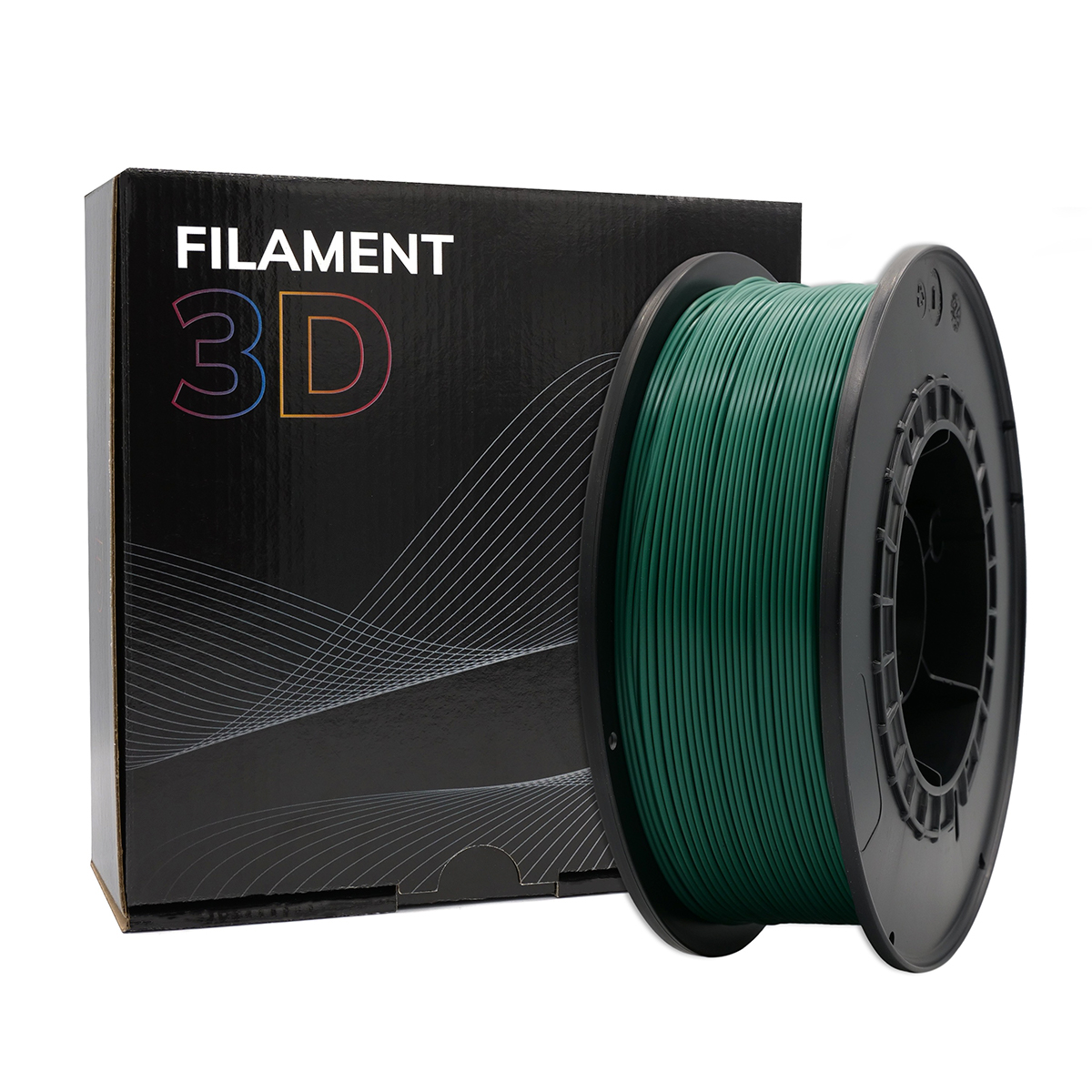 FILAMENTO 3D PLA VERDE OSCURO