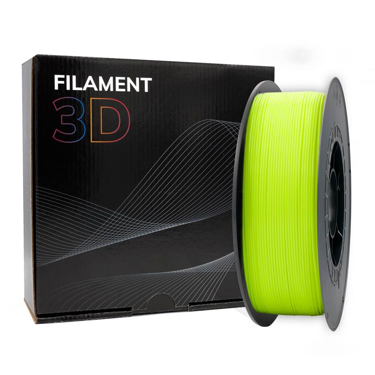 FILAMENTO 3D PLA AMARILLO FL.