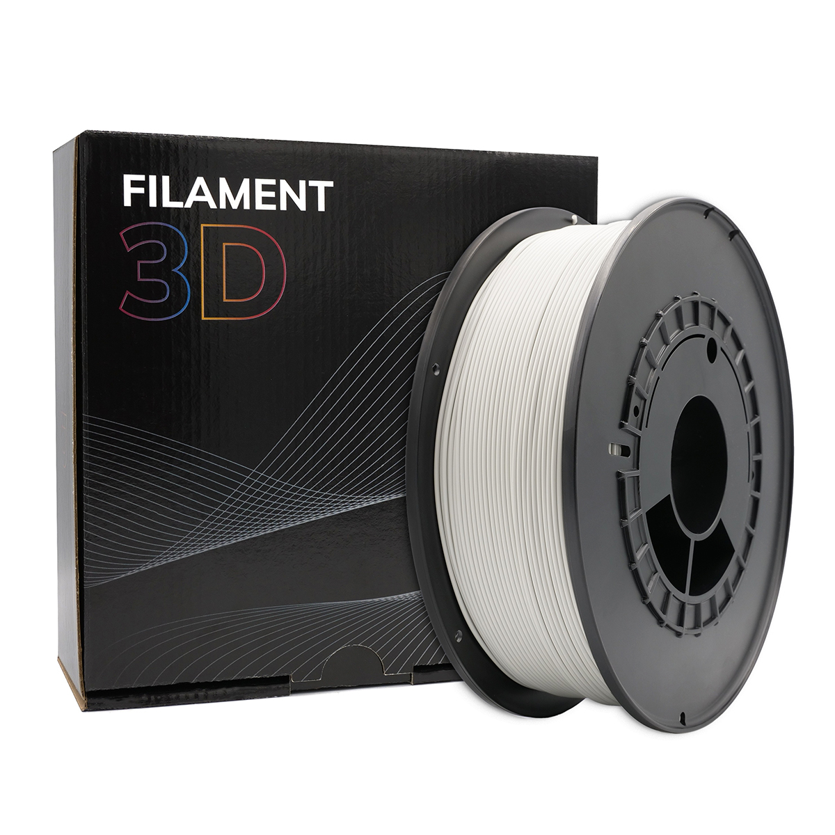 FILAMENTO 3D PLA GRIS CLARO