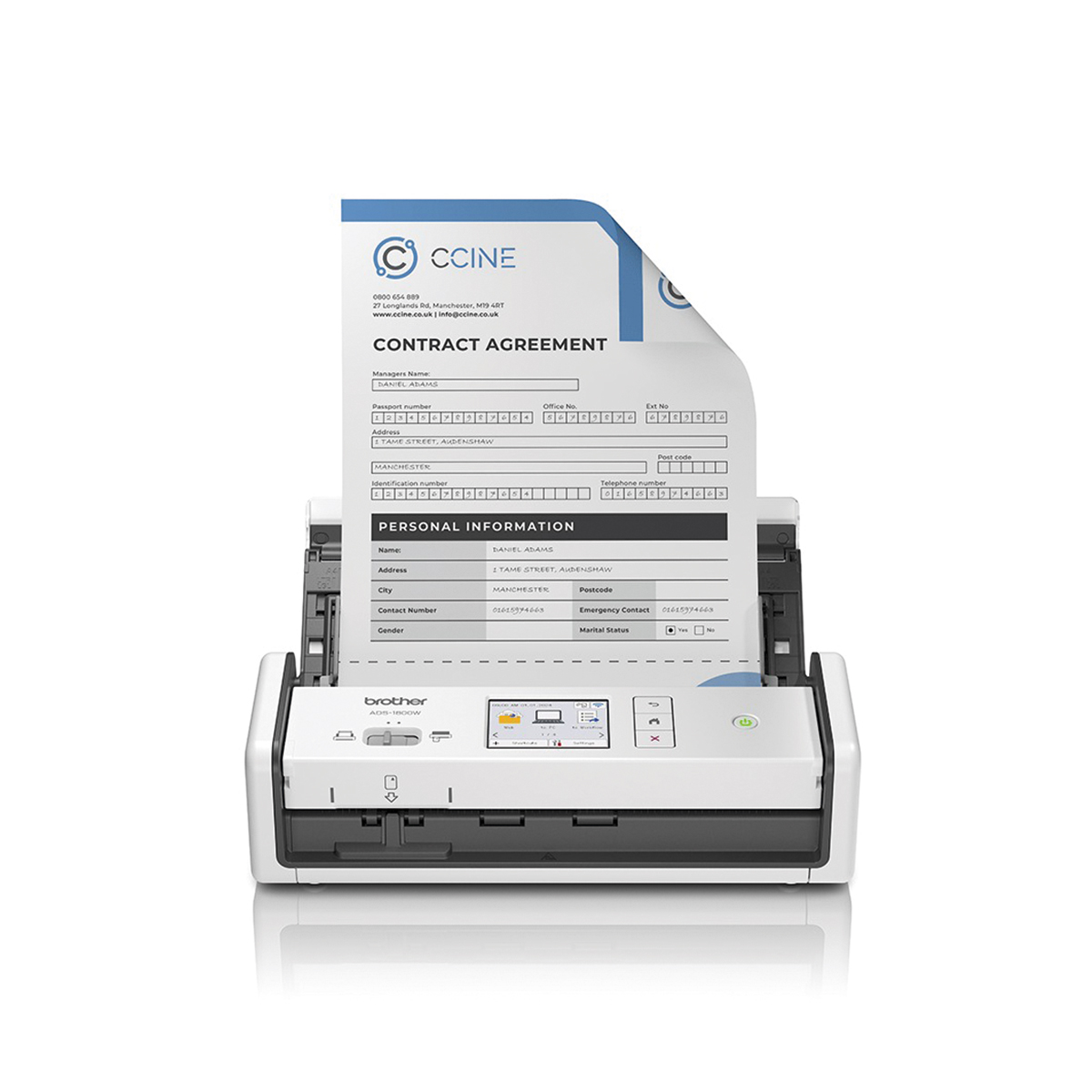 BROTHER ESCANER ADS1800W