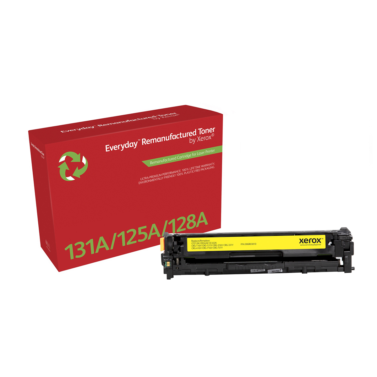 XEROX HP 125A AMARILLO CB542A