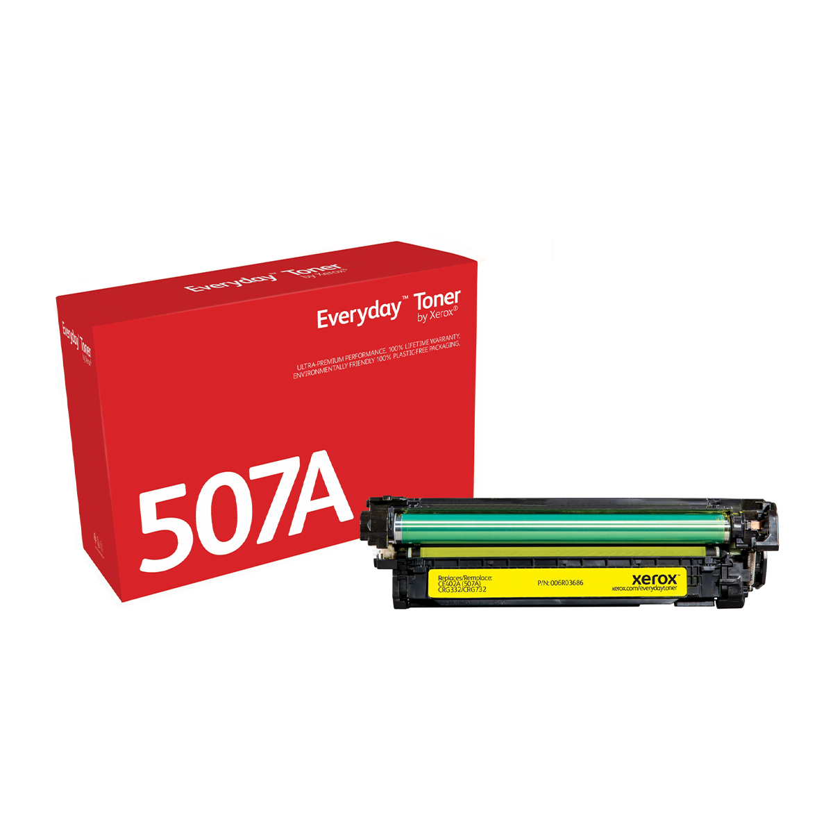 XEROX HP 507A AMARILLO CE402A