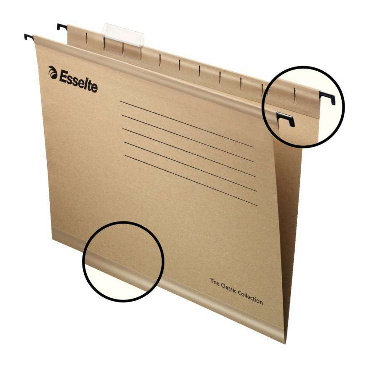 ESSELTE CARPETA COLG FOLIO 50U