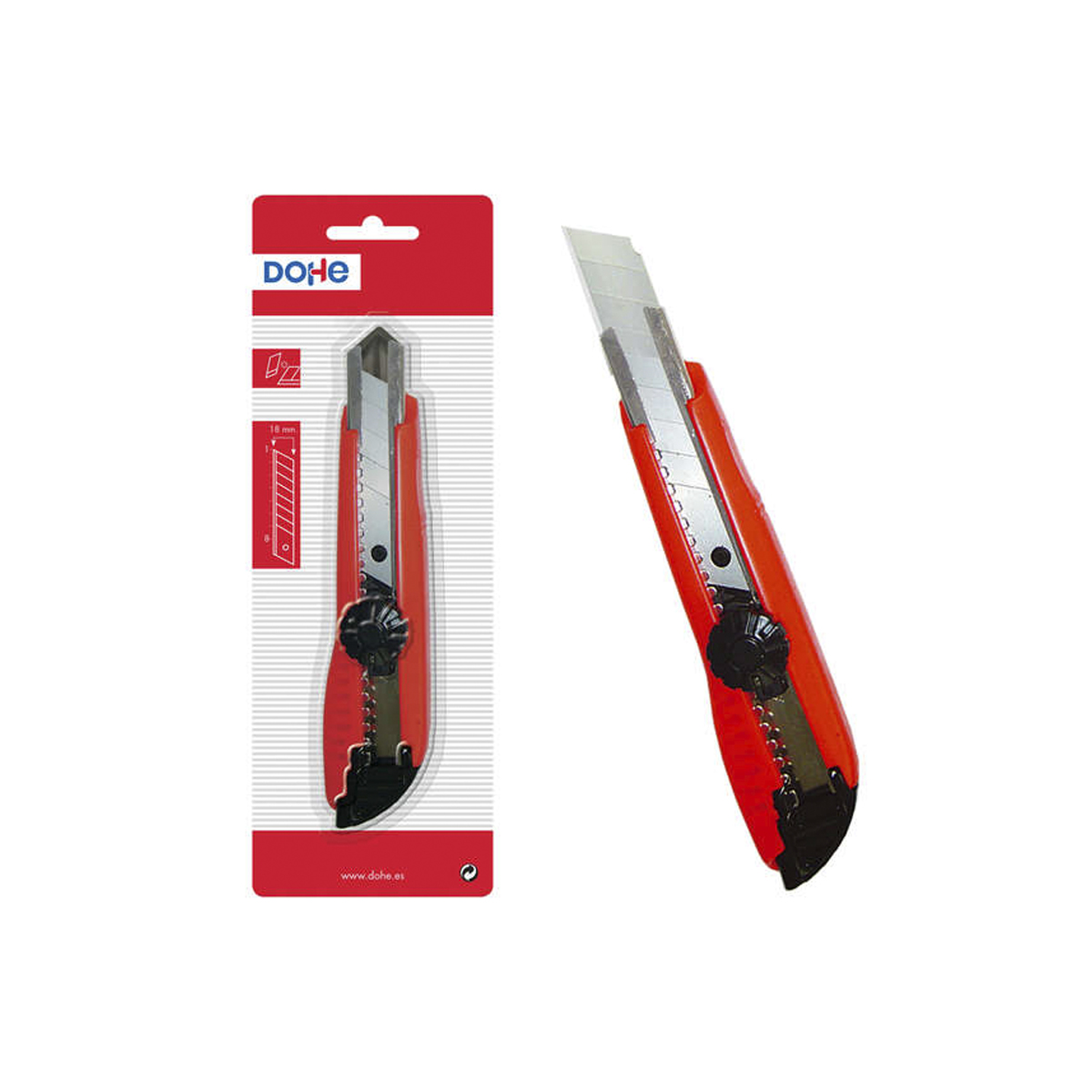 DOHE CUTER 18MM ROJO