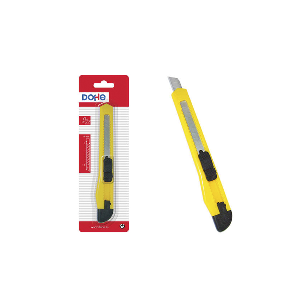 DOHE CUTER 9MM AMARILLO