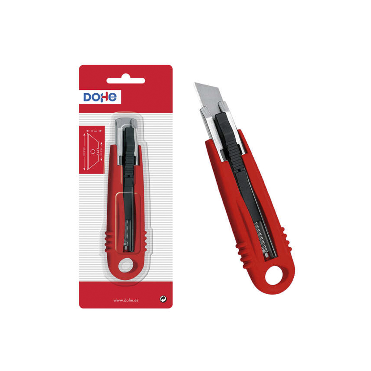 DOHE CUTER SEGURIDAD ROJO