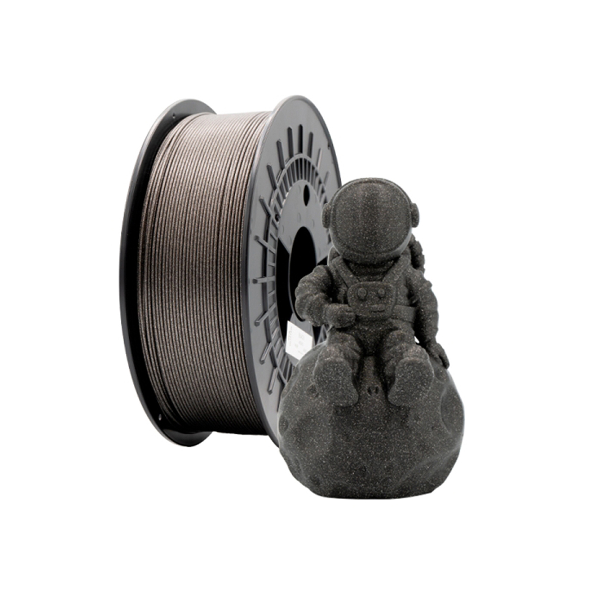 FILAMENTO 3D PLA GLITTER NEGRO