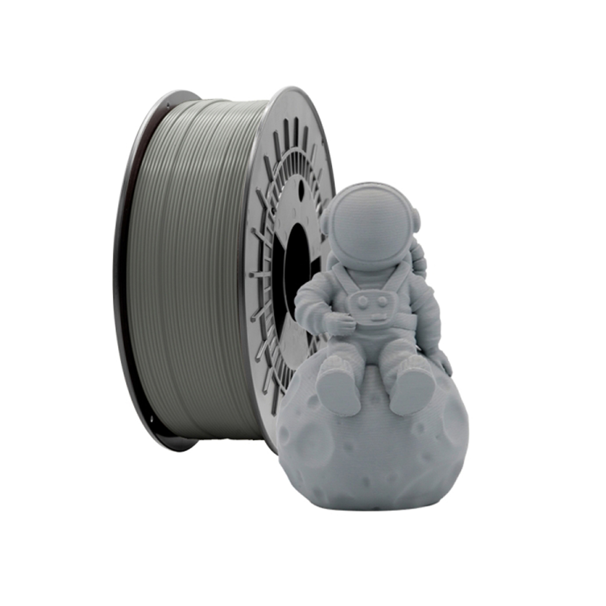 FILAMENTO 3D PLA MATE GRIS OSC