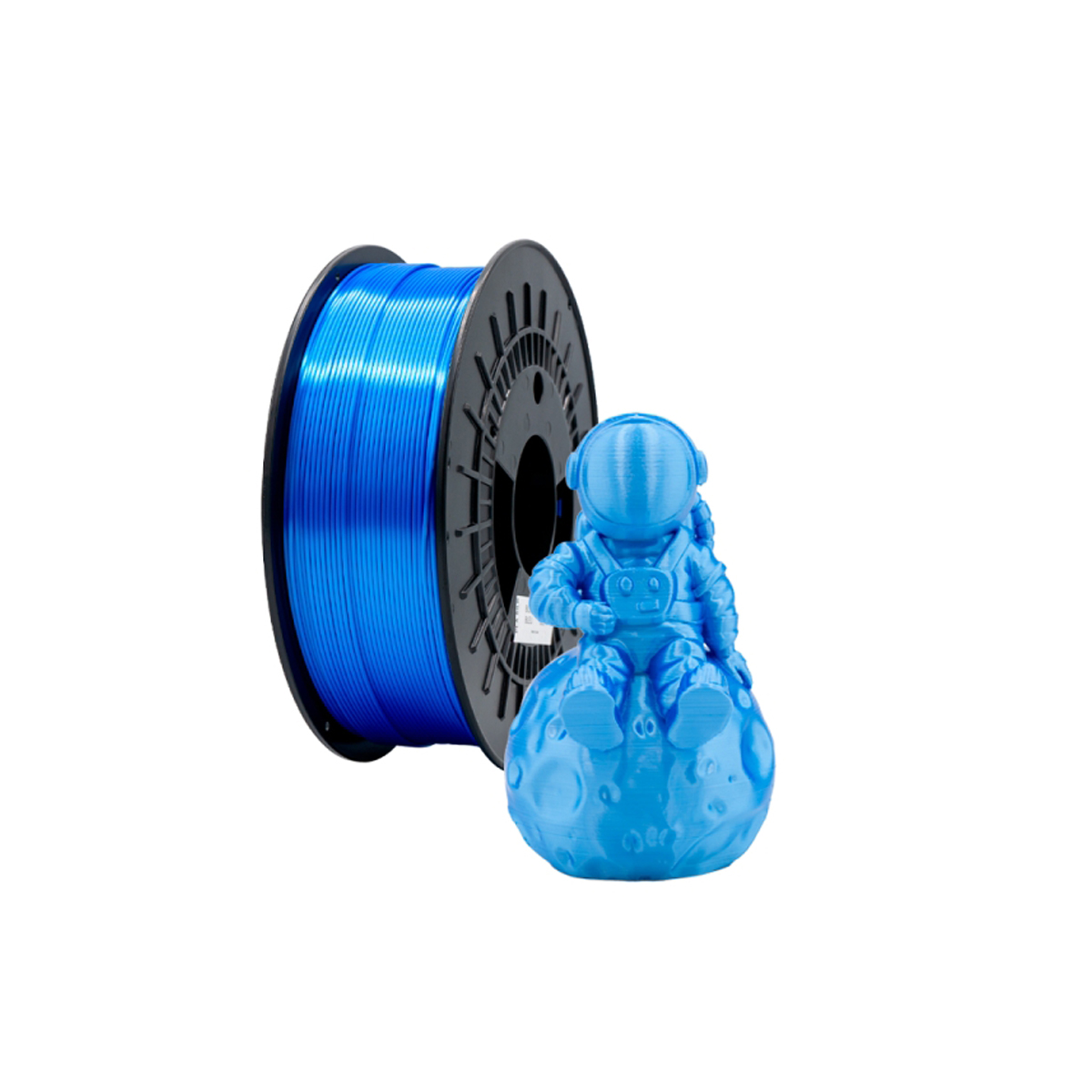 FILAMENTO 3D PLA SILK AZUL