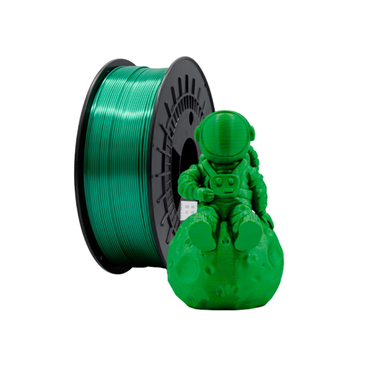 FILAMENTO 3D PLA SILK VERDE