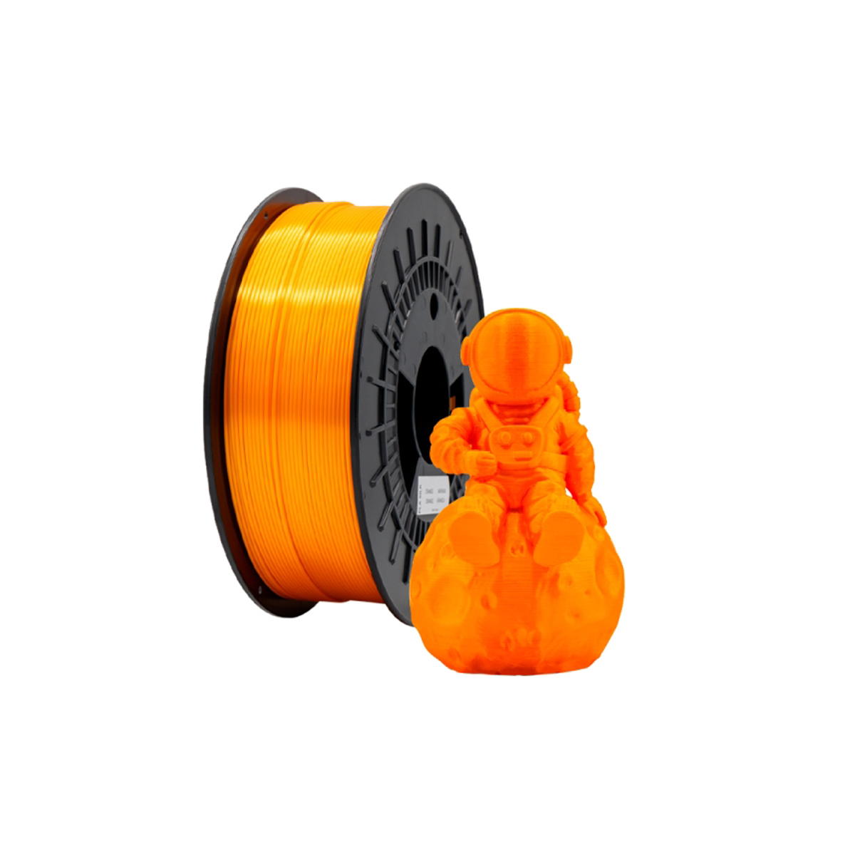 FILAMENTO 3D PLA SILK NARANJA